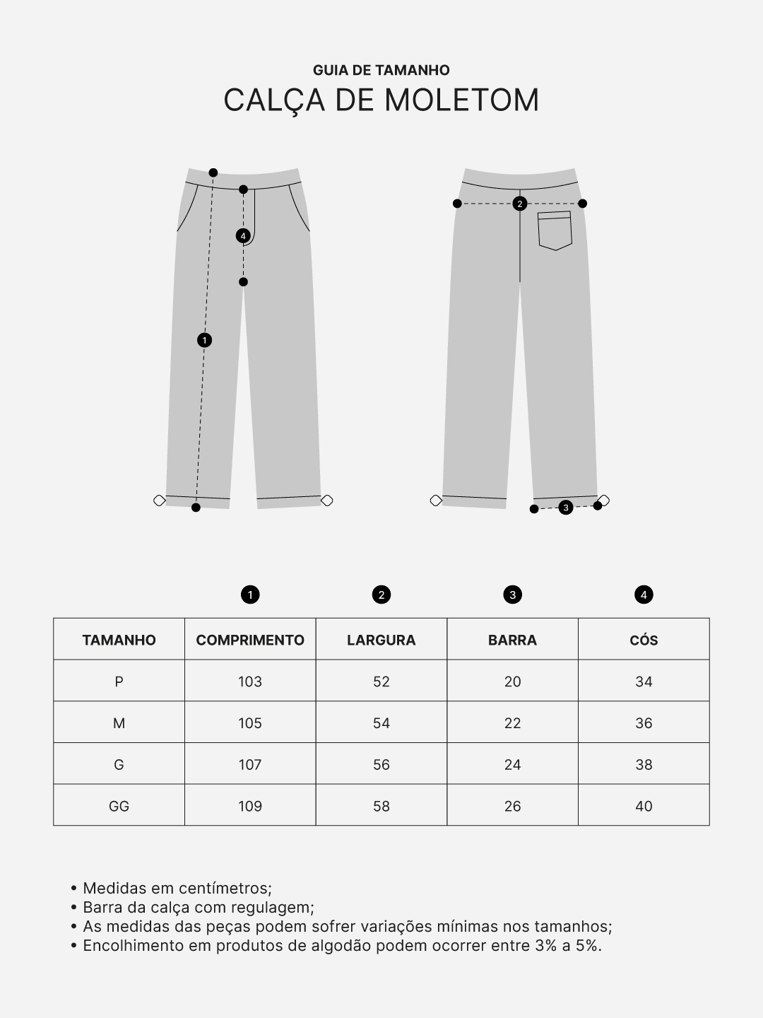 CALÇA ENIGMA